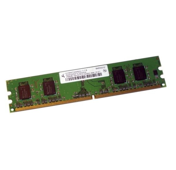 HYS64T32000HU-3.7-B-1-613x593 Used Infineon 256MB HYS64T32000HU 3.7 B 1Rx16 PC2 4200U DDR2 Desktop Memory