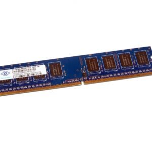 Used Nanya 1GB DDR2 800 PC2 6400U Desktop RAM Memory NT1GT64U88D0BY AD
